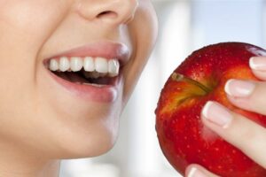 Good nutrition for healthy teeth